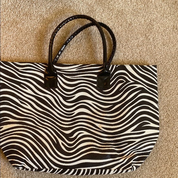 Stein Mart Handbags - Zebra Print Tote Bag